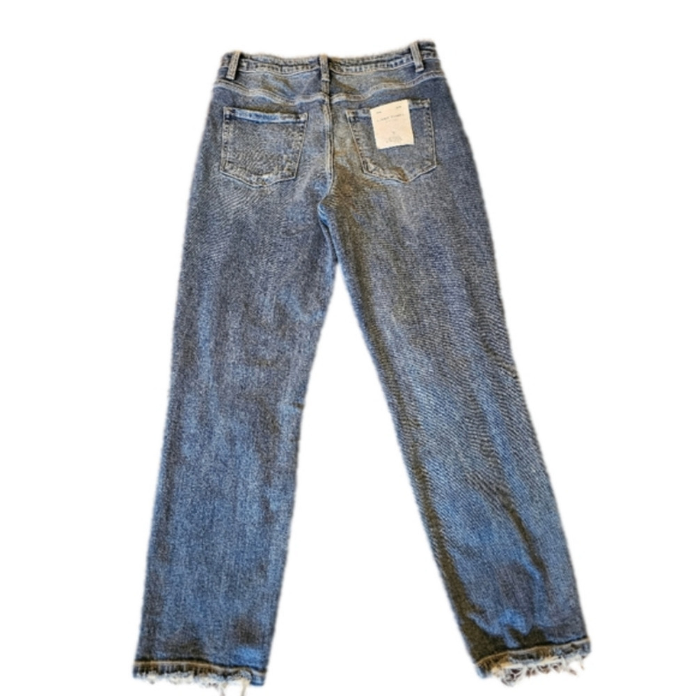 Flying Monkey Light/Medium Wash High Rise Boyfriend Straight Leg Jeans Size 30 - Picture 10 of 16